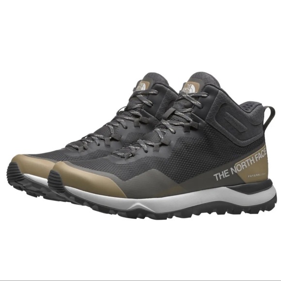The North Face Activist Mid Futurelight Grey Brown Hiking Boot Men Sizes New TNF - Picture 1 of 5